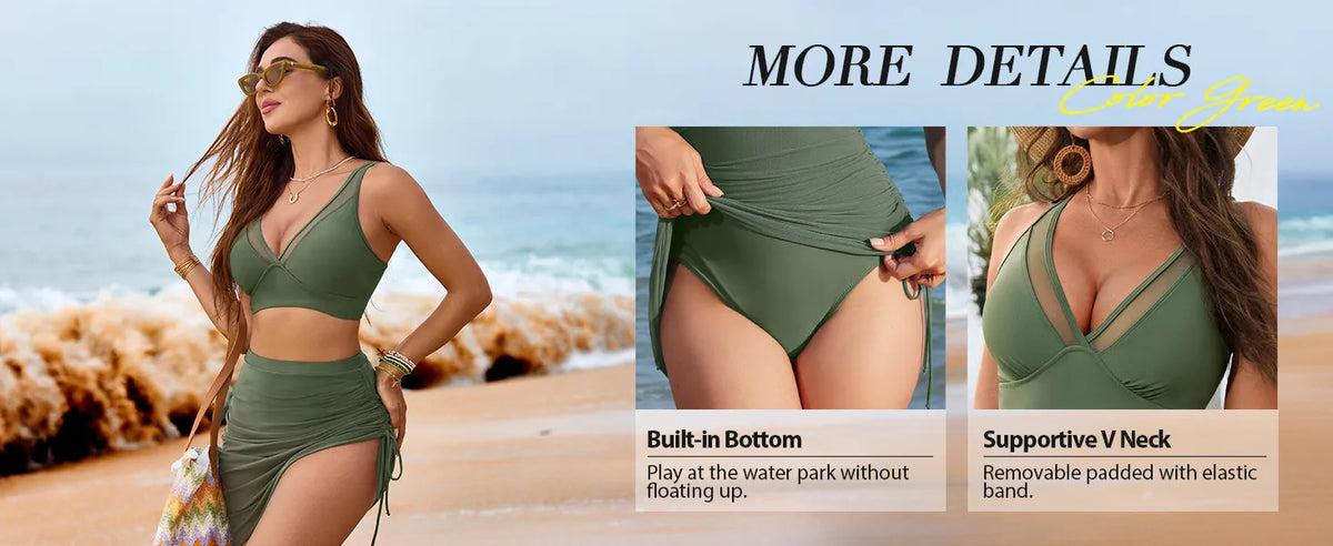 Maillot Bella Sirena — Una Pieza con Espalda Descubierta y Tejido Premium