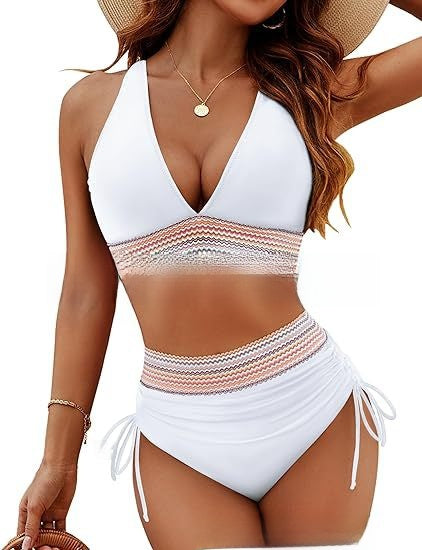 Bikini Bella Sirena — Espalda Descubierta con Control de Abdomen